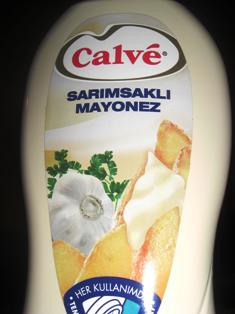 calve sarımsaklı mayonez