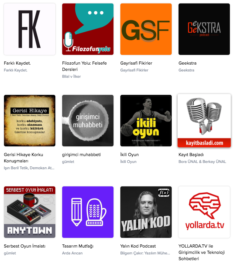 Takip Ettiğim Türkçe Podcast Kanalları 3